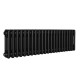 Радиатор отопления Warm well column 3 300x1010 Black mat (бок)